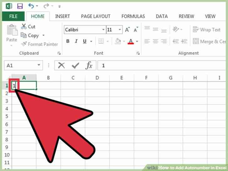 Image intitulée Ajouter numérotation automatique dans Excel Étape 8